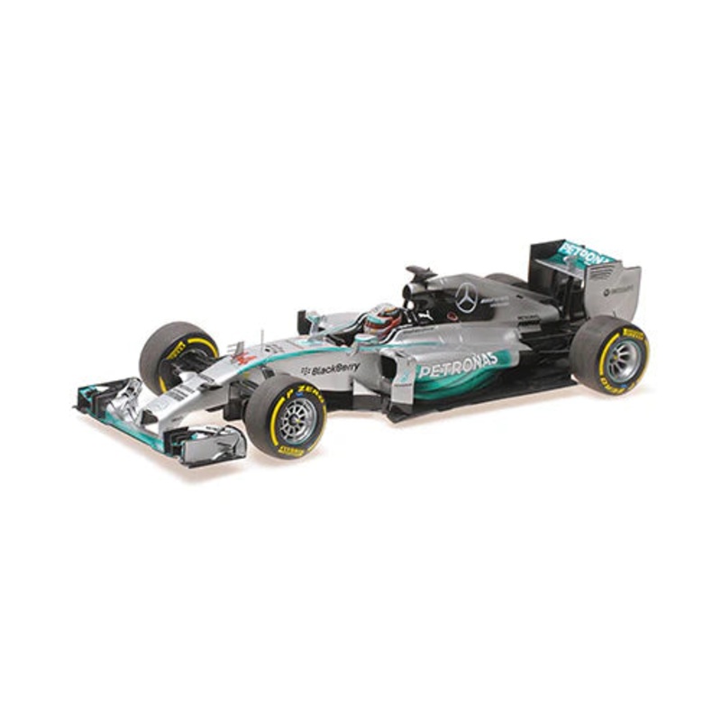 Lewis Hamilton – 2014 World Champion – Mercedes-AMG W05 – 1:18 Scale model – Minichamps