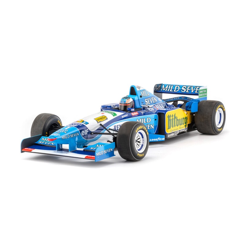 *PRE-ORDER* BENETTON RENAULT B195 – MICHAEL SCHUMACHER – WORLD CHAMPION 1995 – 1:12 SCALE MODEL – MINICHAMPS