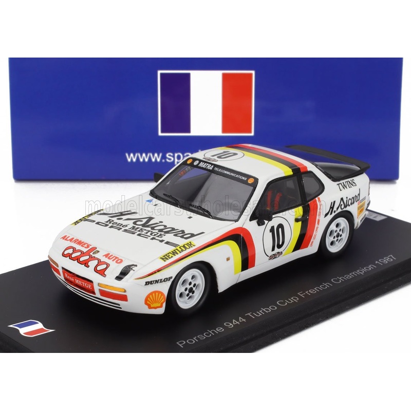 PORSCHE | 944 TURBO N 10 CUP CHAMPION FRANCE 1987 RENE METGE