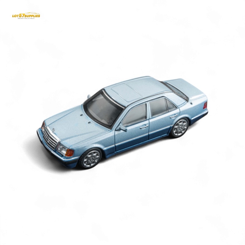 (Pre-Order) DCM 1/64 Benz 500E – Lake Blue 1/64