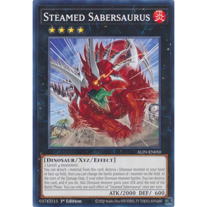 Steamed Sabersaurus [ALIN-EN050] Common