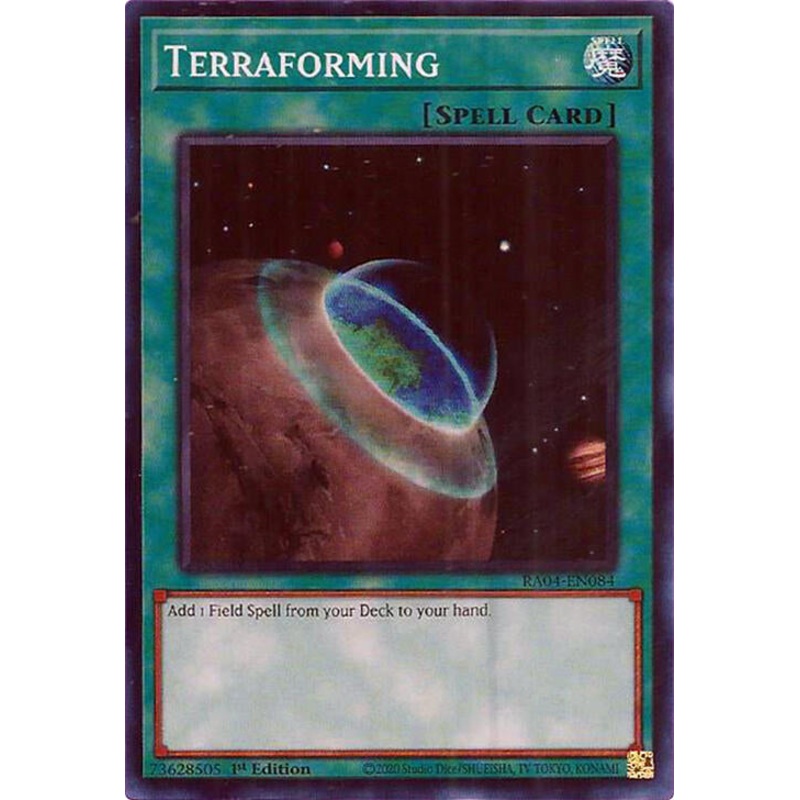 Terraforming [RA04-EN084] Super Rare