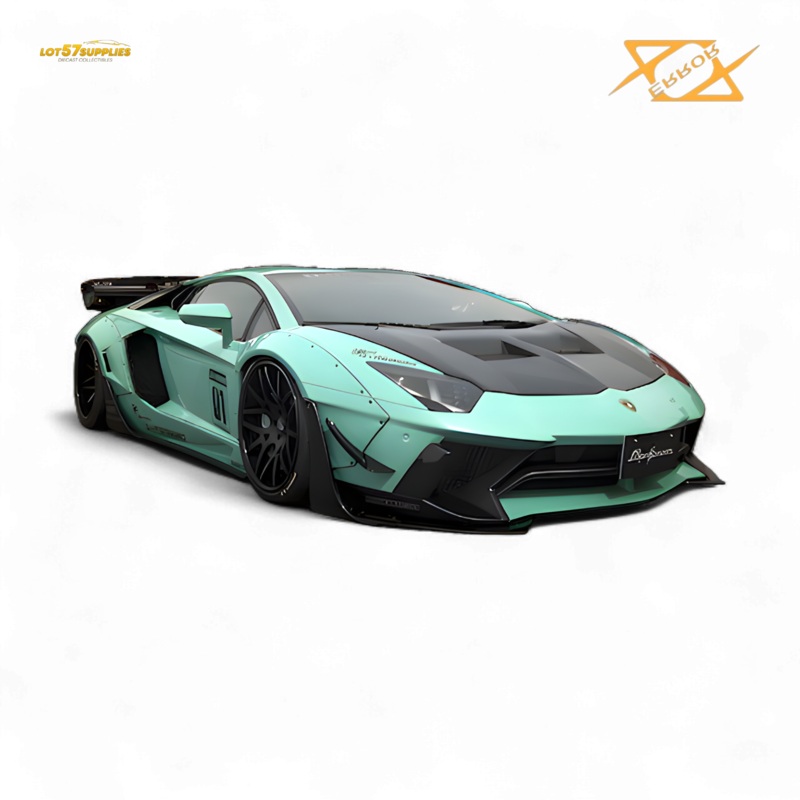 (Pre-Order) 404error LBWK Aventador 2.0 – Tiff Blue 1:64