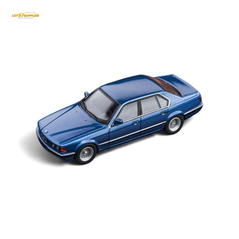 (Pre-Order) DCM BMW E32 7-Series Sedan – Alpina Blue 1:64