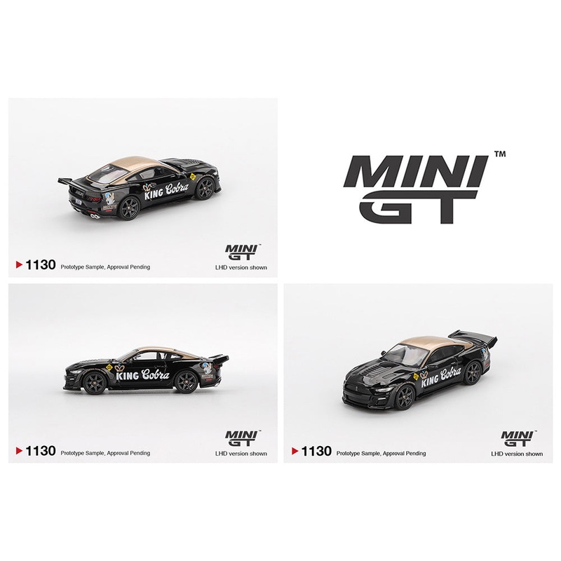 *PREORDER* MINI GT 1:64 Shelby GT500 Dragon Snake Concept  in Black/Gold
