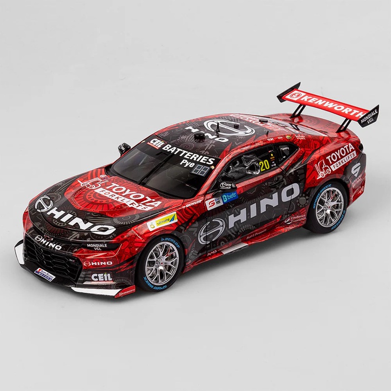 Scott Pye – Team 18 #20 Chevrolet Camaro ZL1 – 2023 Darwin Triple Crown Indigenous Round – 1:18 Scale Diecast Model – Authentic Collectables