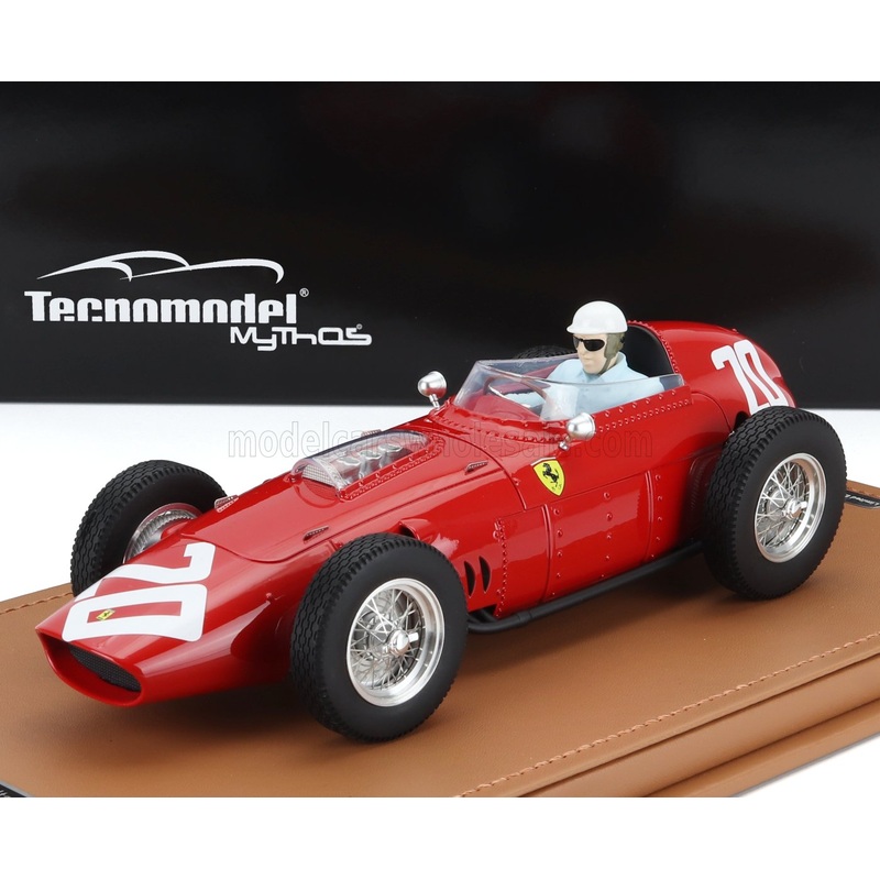 FERRARI | F1  DINO 246/256 TEAM SCUDERIA FERRARI N 20 WINNER MONZA ITALY GP (with pilot figure) 1960 PHILIP HILL