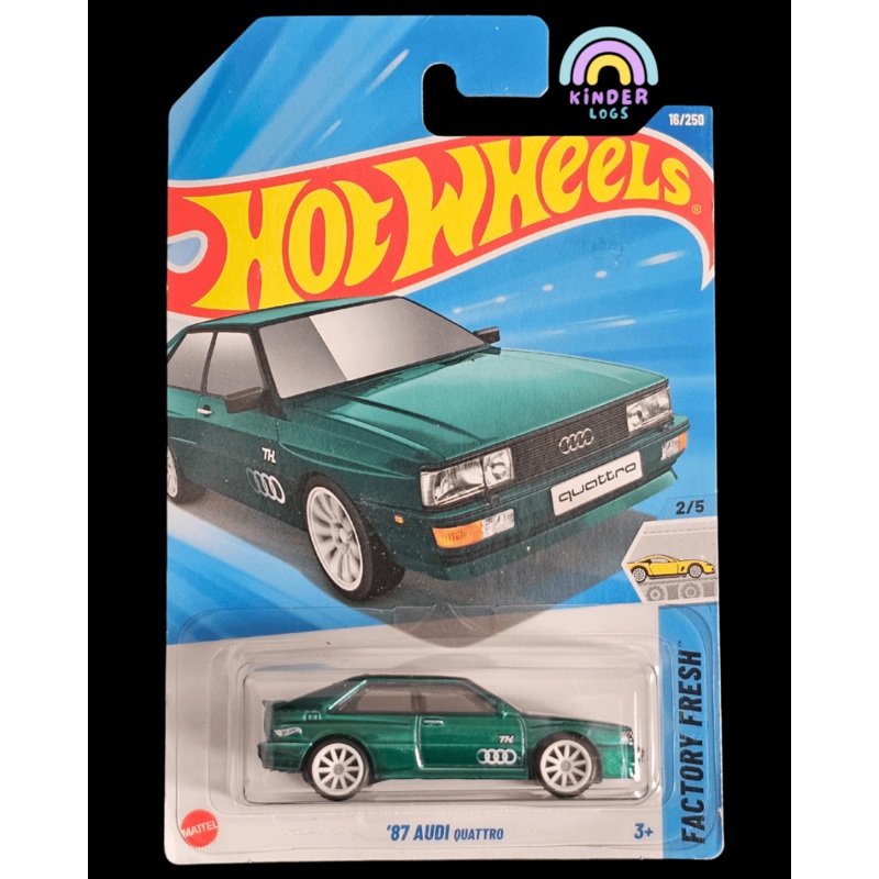 Hot Wheels 1987 Audi Quattro Super Treasure Hunt (STH) [SALE]