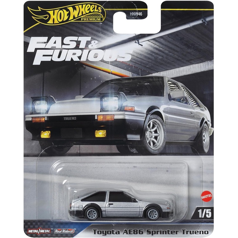 Hot Wheels HVR61 Fast and Furious – Toyota AE86 Sprinter Trueno