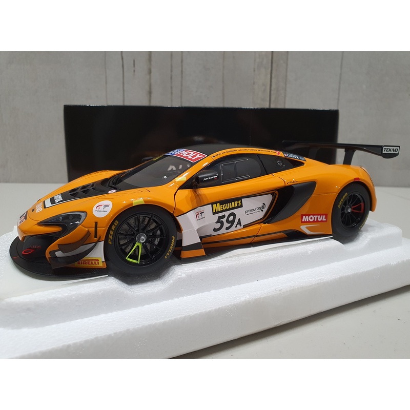 McLAREN 650S GT3 BATHURST 12 HOUR WINNER 2016 S.VAN GISBERGEN/A.PARENTE/J.WEBB 1:18 SCALE – AUTOART
