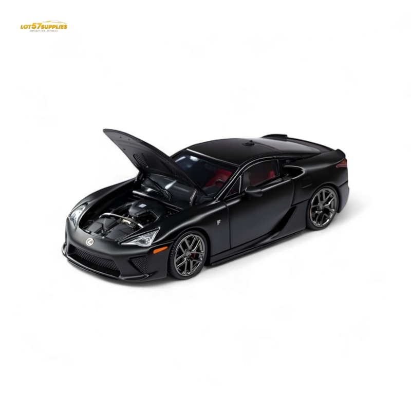(Pre-Order) Model One Lexus LFA – Matt Black 1:64