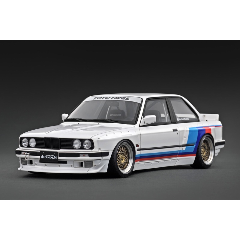 *PREORDER* Ignition Model 1:18 BMW E30 3-Series PANDEM in White