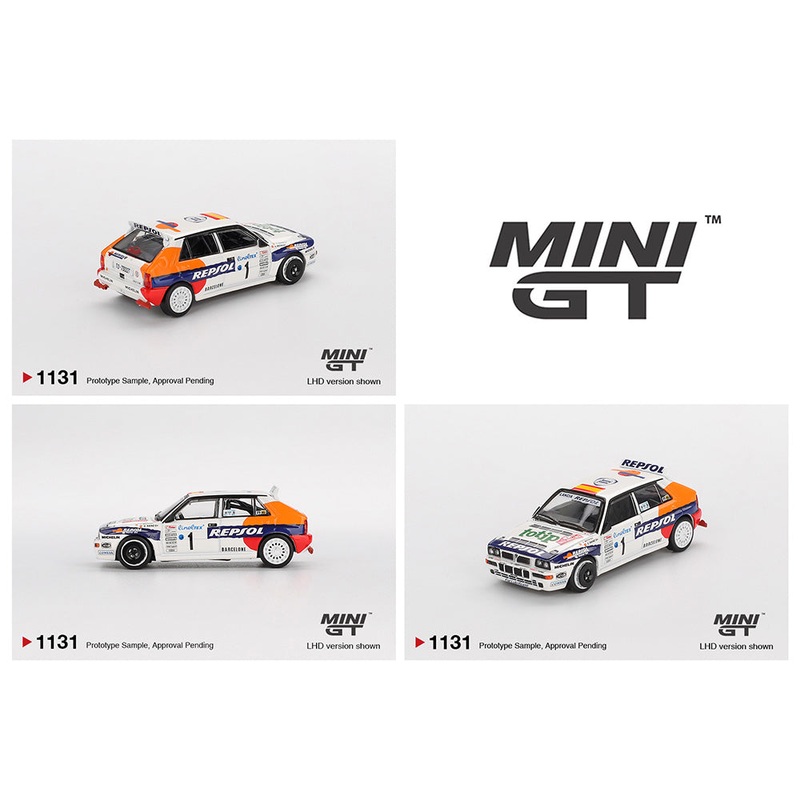 *PREORDER* MINI GT 1:64 Lancia Delta HF Integrale Evoluzione #1 1993 Rallye Monte-Carlo