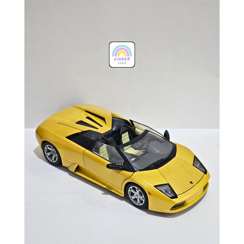 1:18 Bburago Lamborghini Murcielago Roadster – Yellow Color (Pre-Owned)