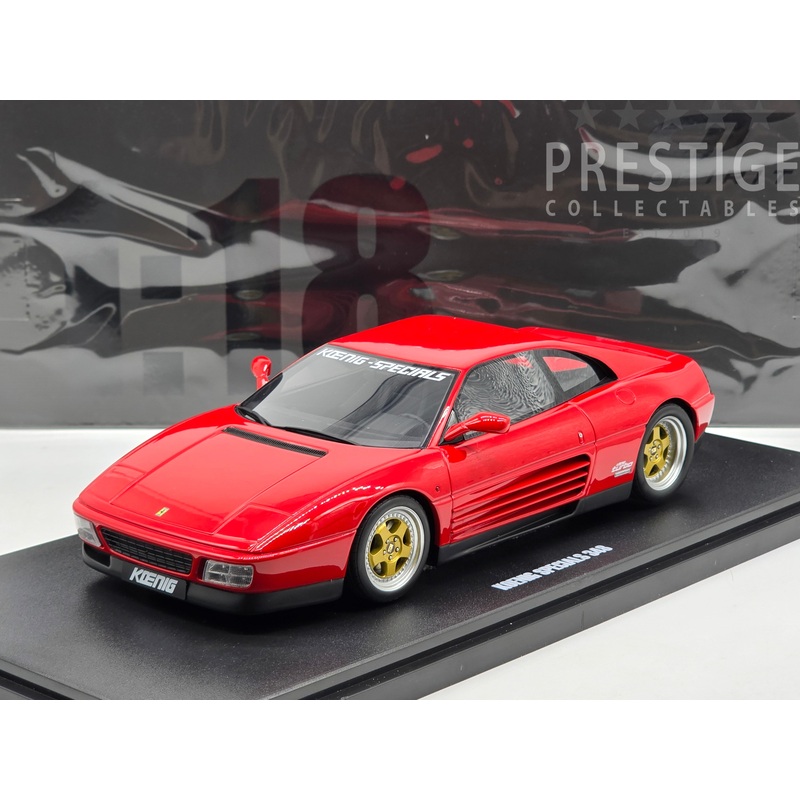 GT Spirit 1994 Ferrari 348TB Koenig Special Rosso Corsa Red GT472 1:18 – New