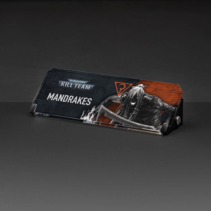 Plaque for Warhammer 40,000 Kill Team: Mandrakes