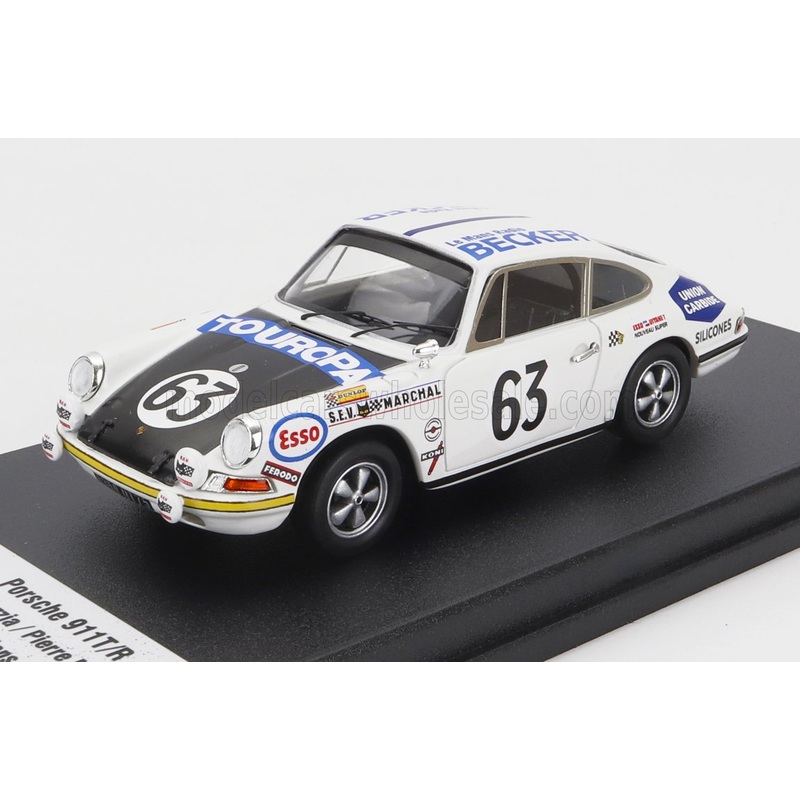 PORSCHE | 911T COUPE TEAM MARCEL MARTIN N 63 24h LE MANS 1969 RENE MAZZIA – PIERRE MAUROY
