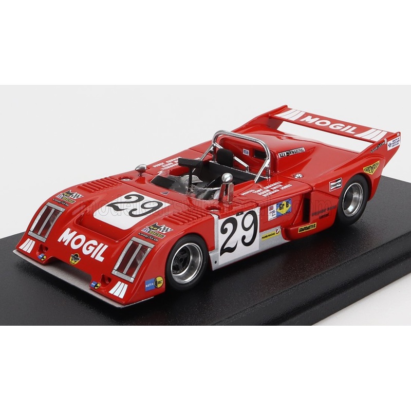 TROFEU – 1/43 – CHEVRON – B36 2.0L S4 TEAM MOGIL MOTORS LTD N 29 24h LE MANS 1979 T.CHAMELL – R.SMITH – R.JONES – RED