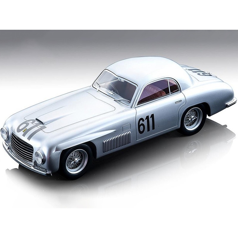 Ferrari 166 S Coupe Allemano RHD (Right Hand Drive) #611 Giampiero Bianchetti – Giulio Sala Mille Miglia (1949) Mythos Series Limited Edition to 80 pieces Worldwide 1/18 Model Car by Tecnomodel