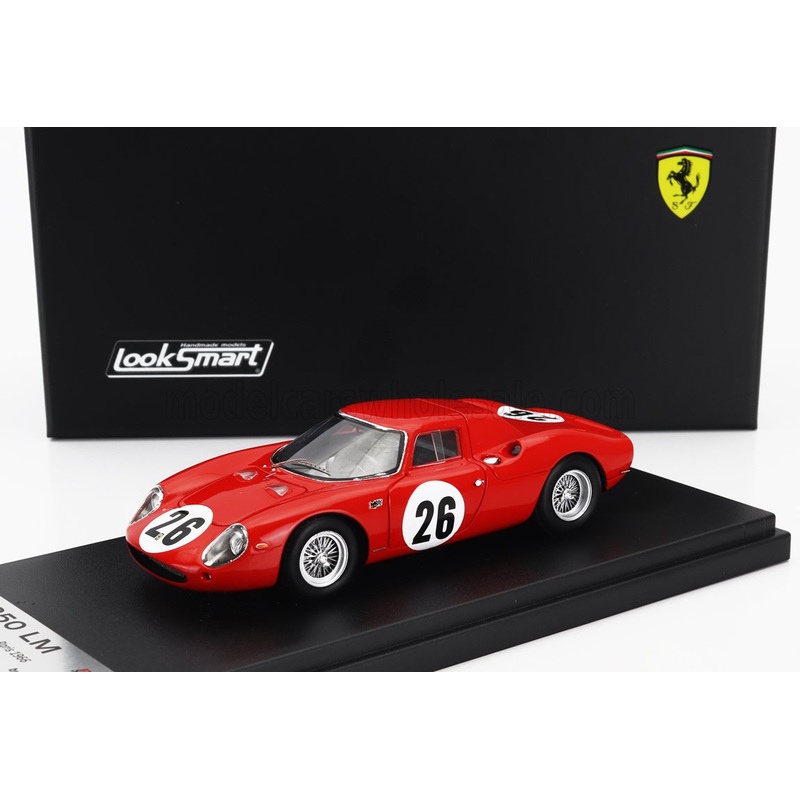 FERRARI | 250LM COUPE N 26 1000km PARIS 1966 DAVID PIPER – MIKE PARKES
