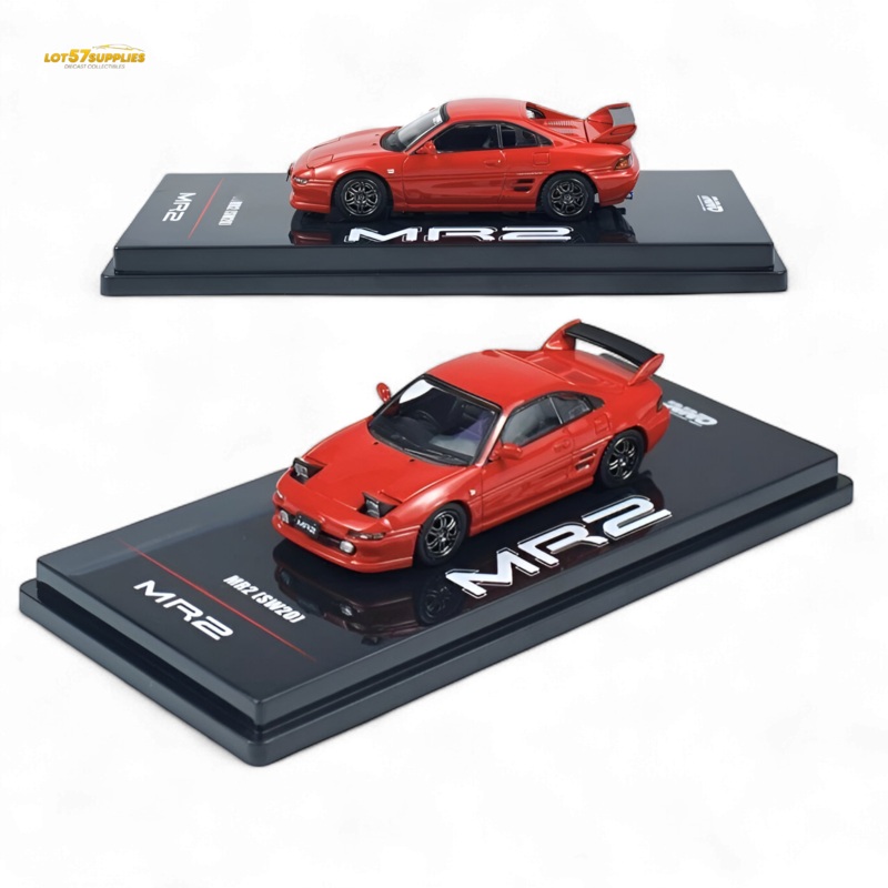 Inno64 TOYOTA MR2 (SW20) Red 1:64
