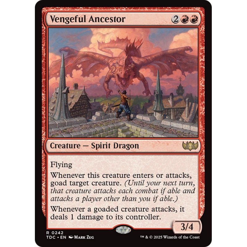 Vengeful Ancestor [Tarkir: Dragonstorm Commander]
