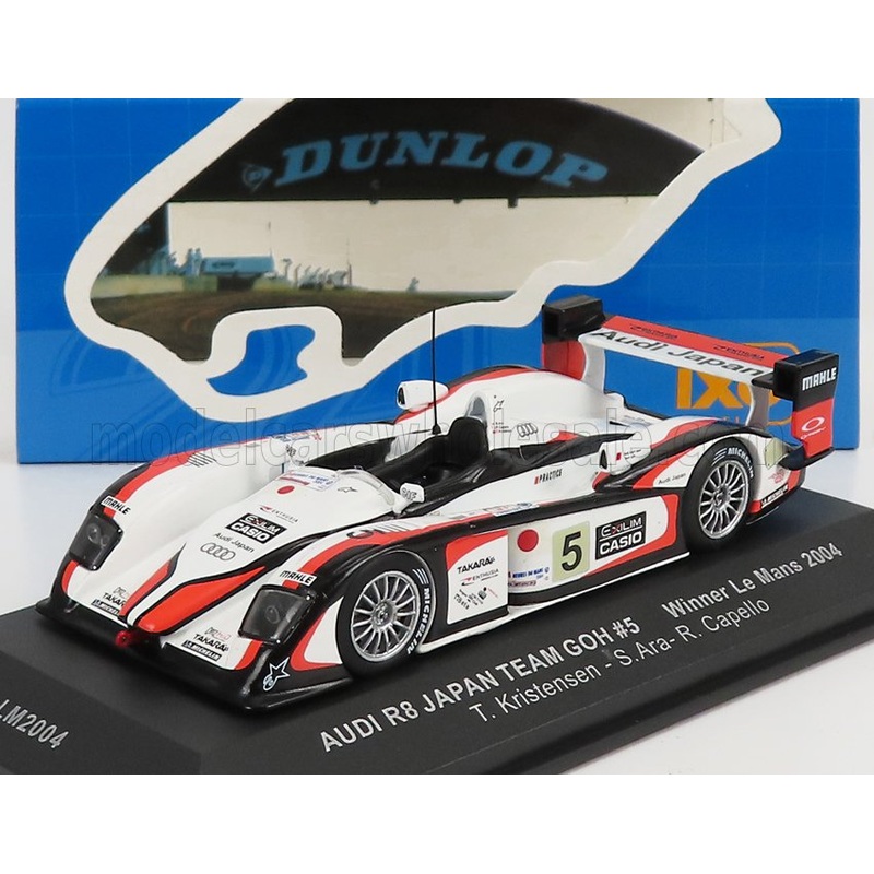 AUDI | R8 3.6L TURBO V8 TEAM GOH AUDI SPORT JAPAN N 5 WINNER 24h LE MANS 2004 T.KRISTENSEN – S.ARA – R.CAPELLO