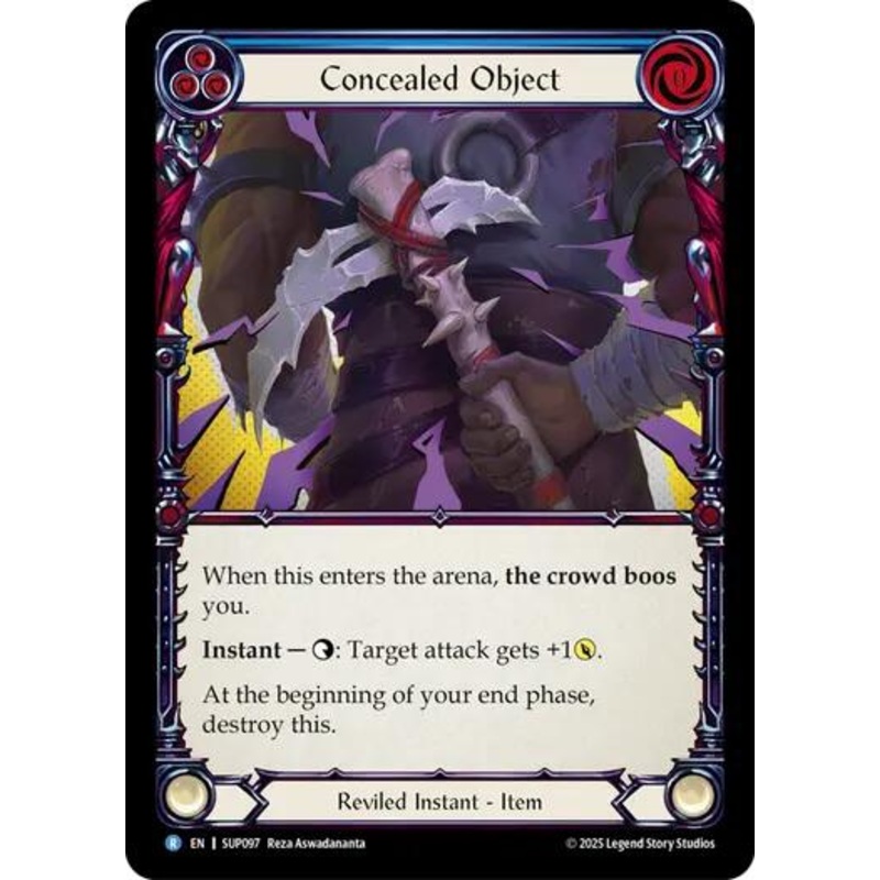Concealed Object [SUP097] (Super Slam)  Cold Foil