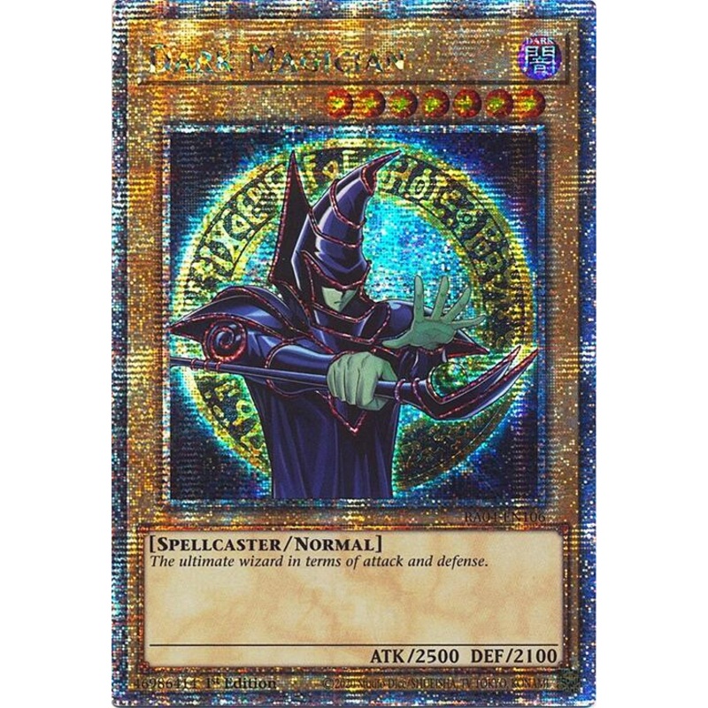 Dark Magician (9th Art) [RA04-EN106] Quarter Century Secret Rare