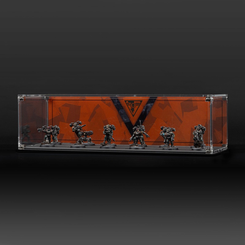 Display Case for Warhammer 40,000 Kill Team: Tempestus Aquilons