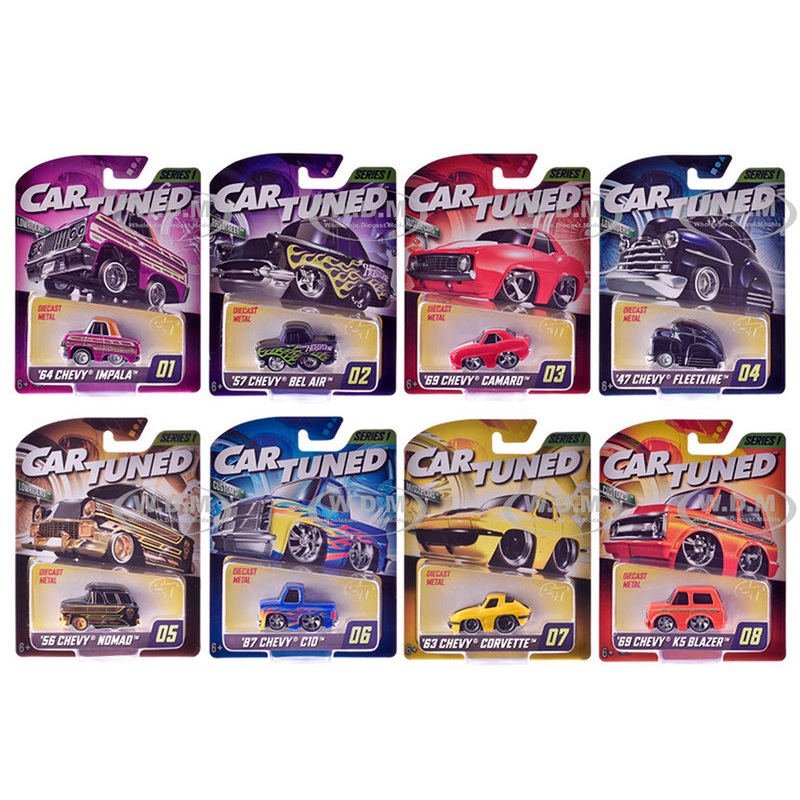 Mainline 2024 Series 1 Set of 8 Pieces Diecast Model Cars by CarTuned