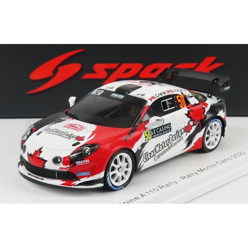 RENAULT | ALPINE A110 RALLY N 50 RALLY MONTECARLO 2022 I.CRERAR – E.RACETTE