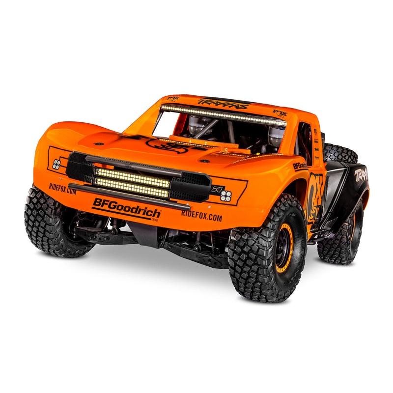 TRAXXAS UNLIMITED DESERT RACER 6S WD WITH LIGHTS – ORANGE (FOX)