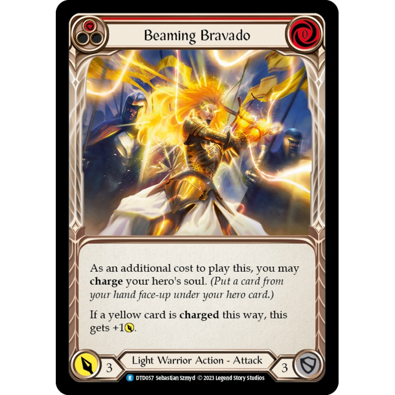 Beaming Bravado (Red) [DTD057] (Dusk Till Dawn)