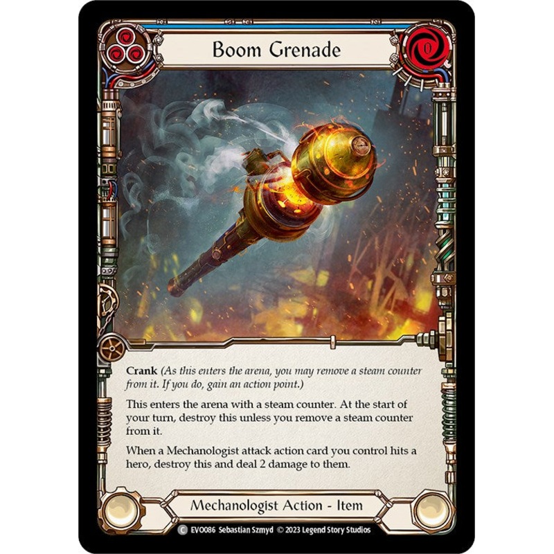 Boom Grenade (Blue) [EVO086] (Bright Lights)