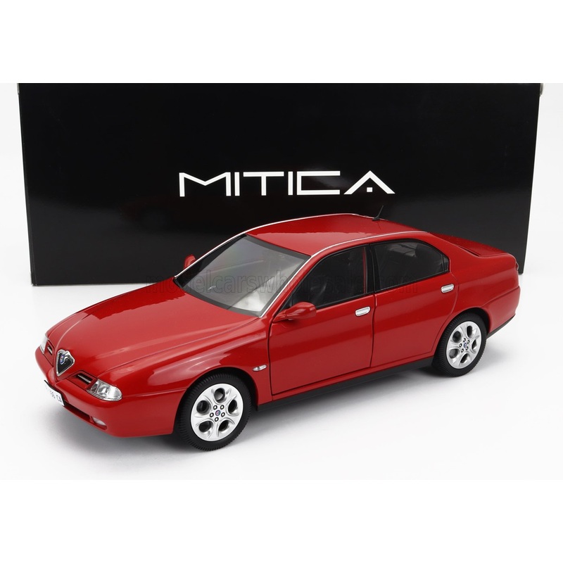 ALFA ROMEO – 166 3.0 V6 1998 – BLACK INTERIOR – ROSSO ALFA RED