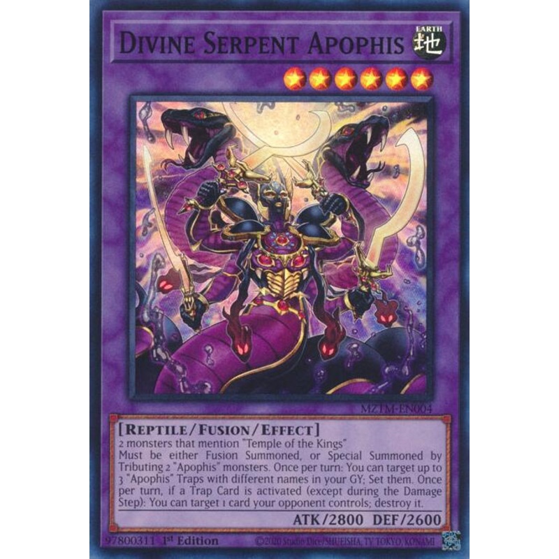 Divine Serpent Apophis [MZTM-EN004] Super Rare