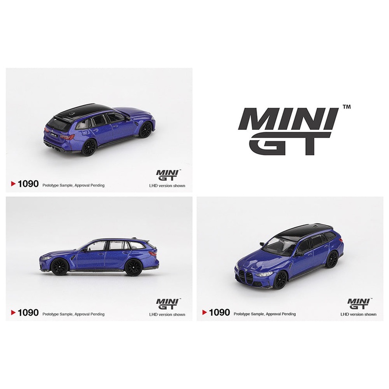 *PREORDER* MINI GT 1:64 BMW M3 Competition Touring Portimao Blue Metallic