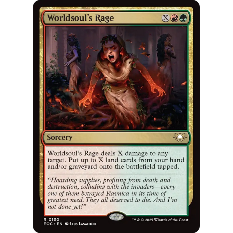 Worldsoul’s Rage [Edge of Eternities Commander]