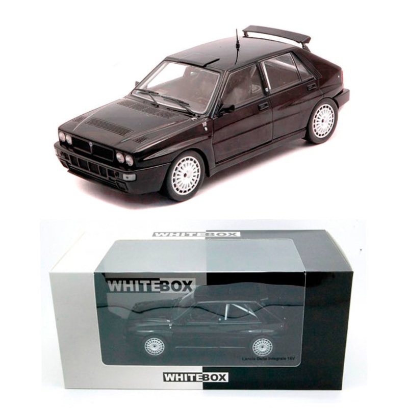 Whitebox Lancia Delta Integrale 16V Black (1:24) (Damaged)