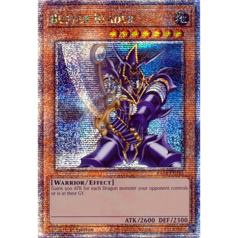 Buster Blader [RA04-EN115] Quarter Century Secret Rare
