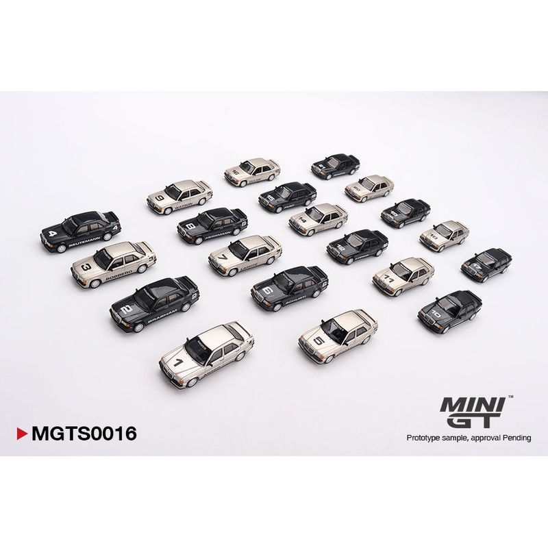 * PRE ORDER * MINI GT #1025 – #1044 1/64 MGTS0016 Mercedes-Benz 1984 Nrburgring Race of Champions Set Limited Edition 5000 Sets