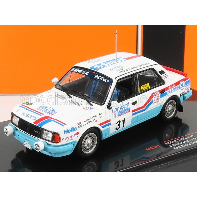 SKODA | 130L N 31 RALLY RAC LOMBARD 1987 J.HAUGLAND – J.O.BOHLIN