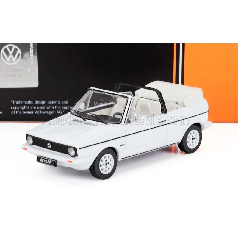 VOLKSWAGEN – GOLF MKI CABRIOLET OPEN 1981 – WHITE