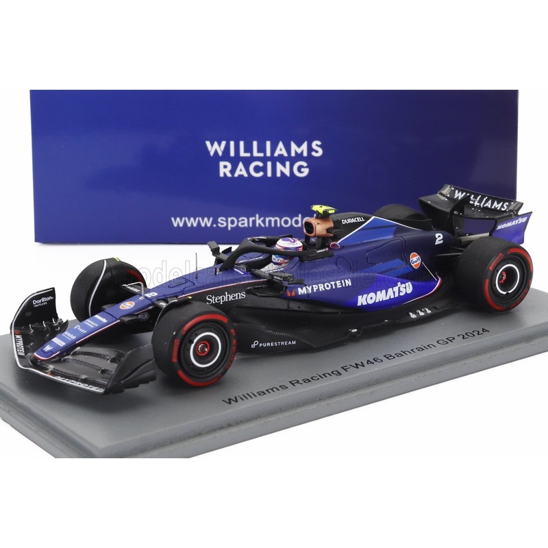 WILLIAMS | F1  FW46 TEAM WILLIAMS RACING N 2 BAHRAIN GP 2024 LOGAN SARGEANT