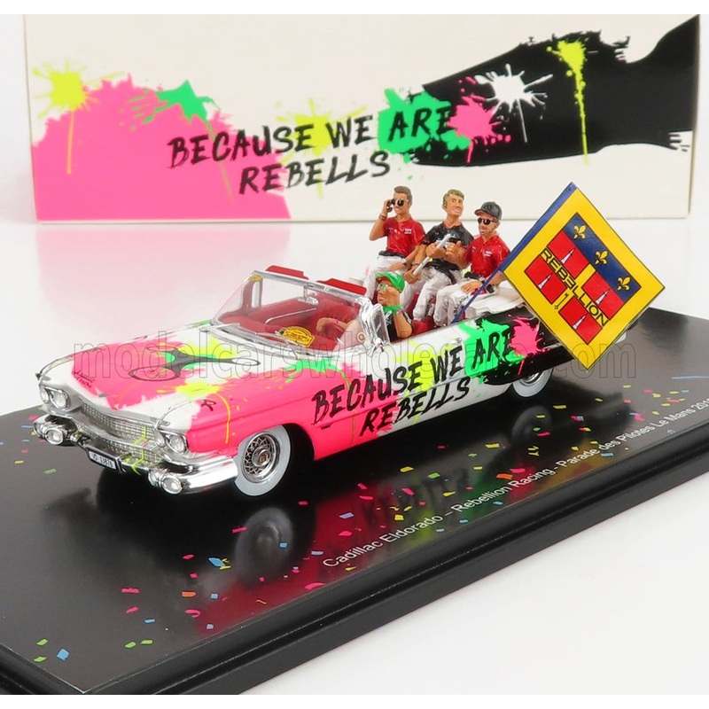 CADILLAC | ELDORADO BIARRITZ CABRIOLET 1959 – PARADE DES PILOTES TEAM REBELLION RACING 24h LE MANS 2019 T.LAURENT – G.MENEZES – N.BERTHON