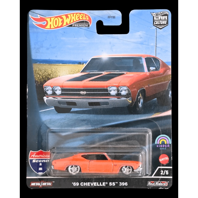 Premium Hot Wheels 1969 Chevelle SS 396 – American Scene (Imported)