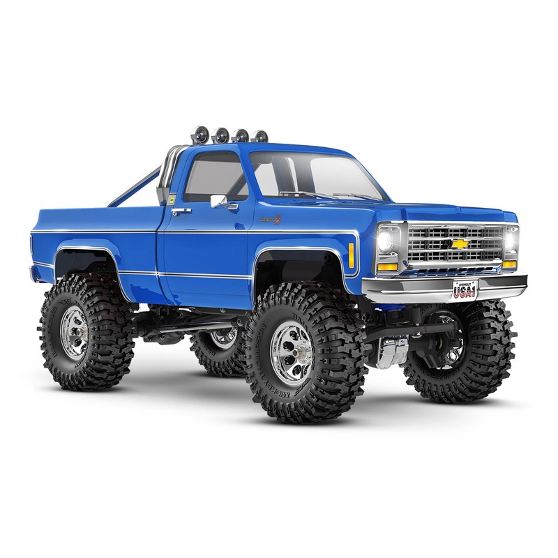 TRAXXAS TRX-4M CHEVROLET K10 HIGH TRAIL EDITION – BLUE – 1:18 SCALE