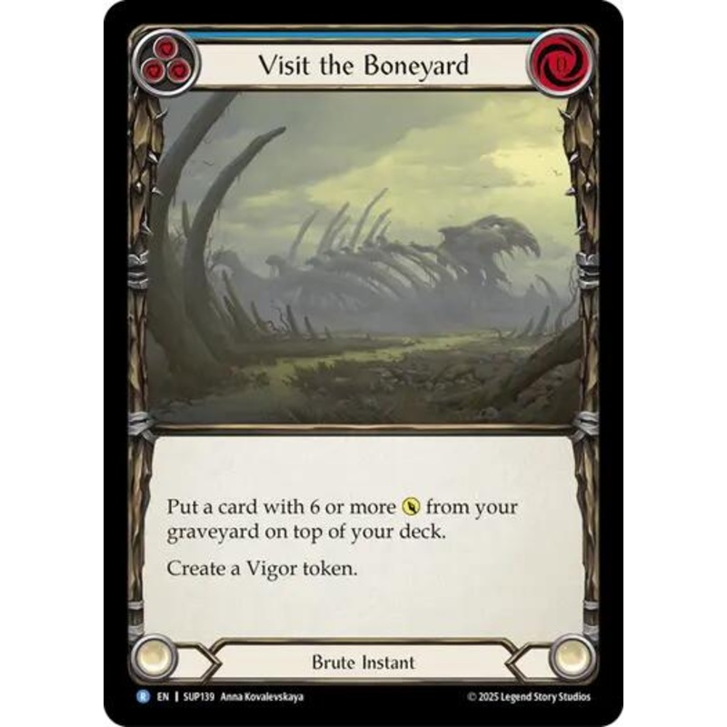 Visit the Boneyard [SUP139] (Super Slam)  Rainbow Foil