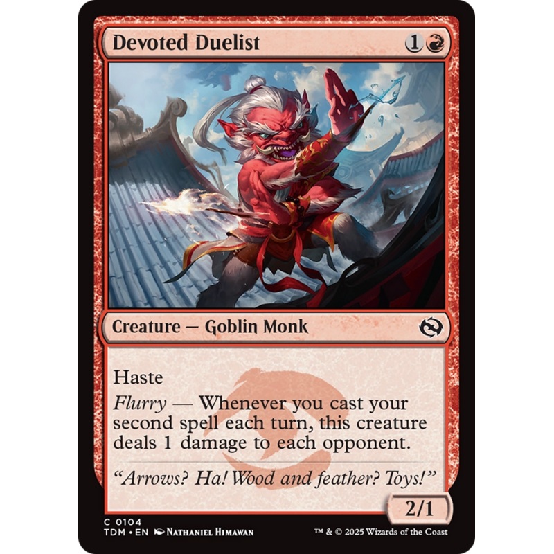 Devoted Duelist [Tarkir: Dragonstorm]